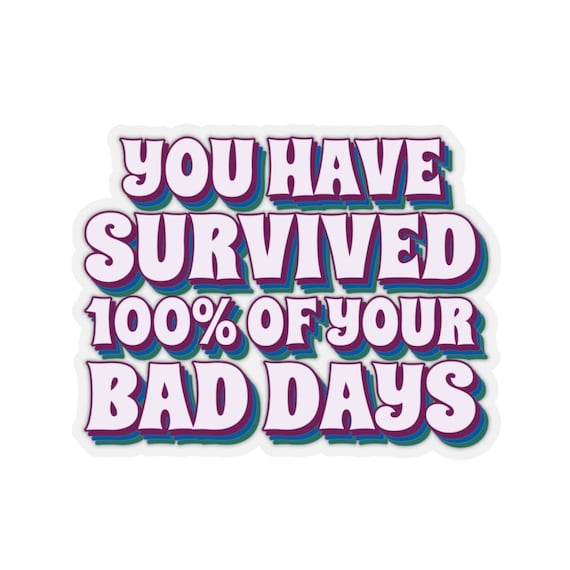 Therapy Sticker, Inspirational Gift, Motivational Gift, Therapist Gift, Counselor Gift, BPD Sticker, Mental Health Gift, Recovery Gift