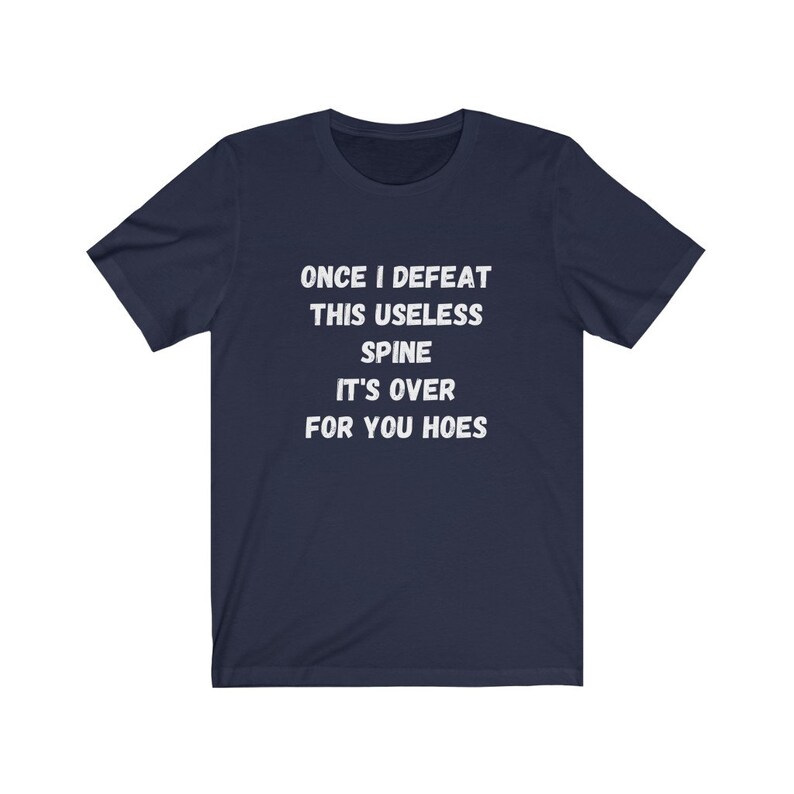 Skoliose Shirt, Spinal Fusion, Wirbelsäulen-Chirurgie-Geschenk, Skoliose-Bewusstsein, lustiges Skoliose-T-Stück, Skoliose-Krieger, Rücken-Chirurgie, unbrauchbare Wirbelsäule Navy