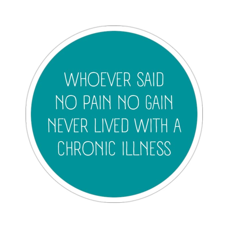 Reduces Inflammation Sticker Chronic Illness Sticker, Chronic Pain Gift, Flare Day Sticker ...