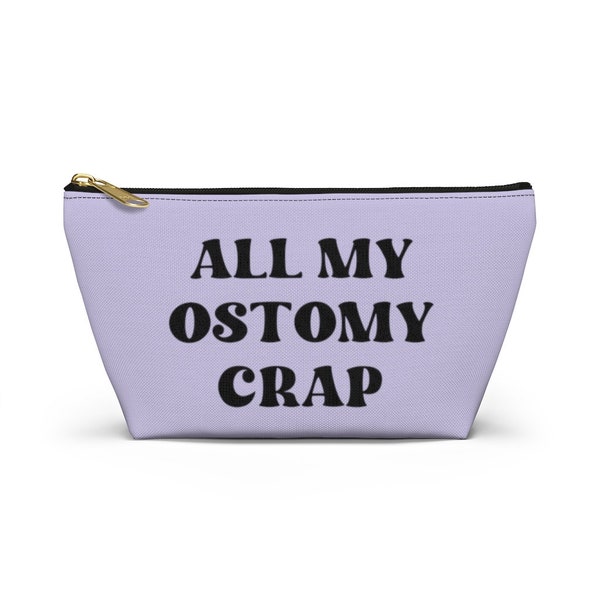 Ostomy Accessory Storage Bag, Ulcerative Colitis Gift, Total Colectomy Gift, Colostomy, Cute Flare Day Gift, Chronic Illness, Spoonie Gifts