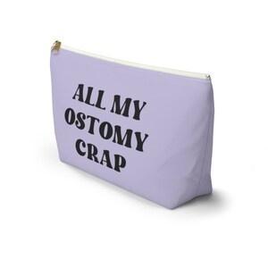 Ostomy Accessory Storage Bag, Ulcerative Colitis Gift, Total Colectomy Gift, Colostomy, Cute Flare Day Gift, Chronic Illness, Spoonie Gifts image 3