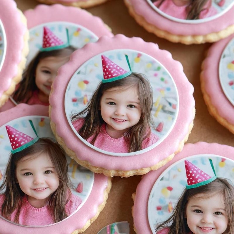 Edible Biscuit Stickers - Etsy UK
