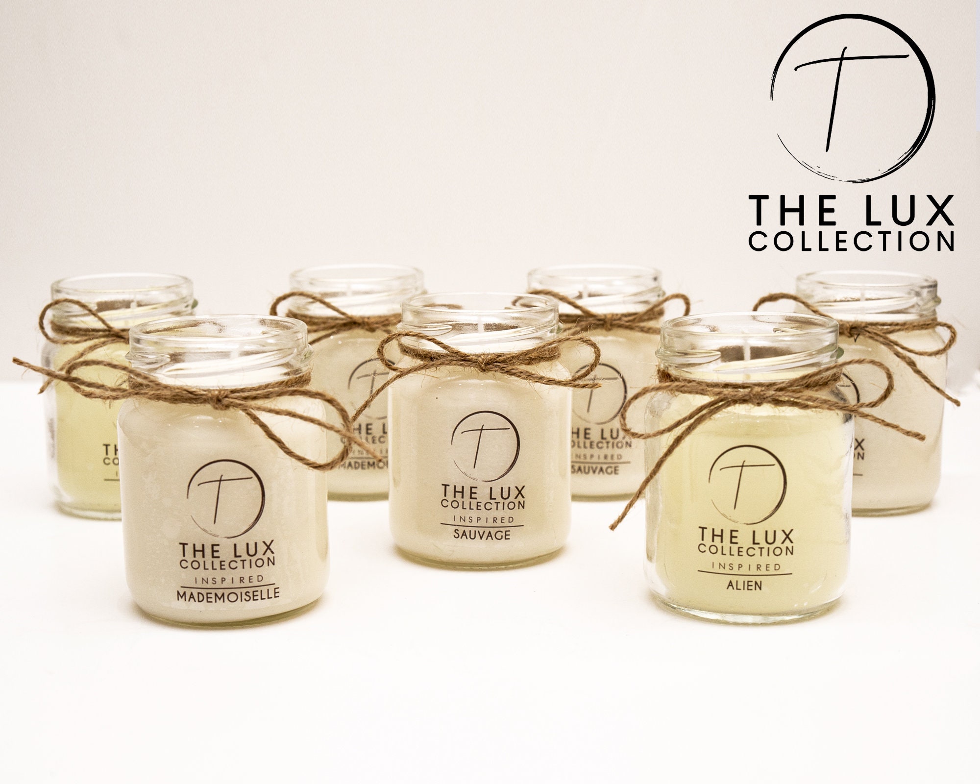 The Lux Collection Soy Wax Scented Candle Eco Friendly Vegan Etsy