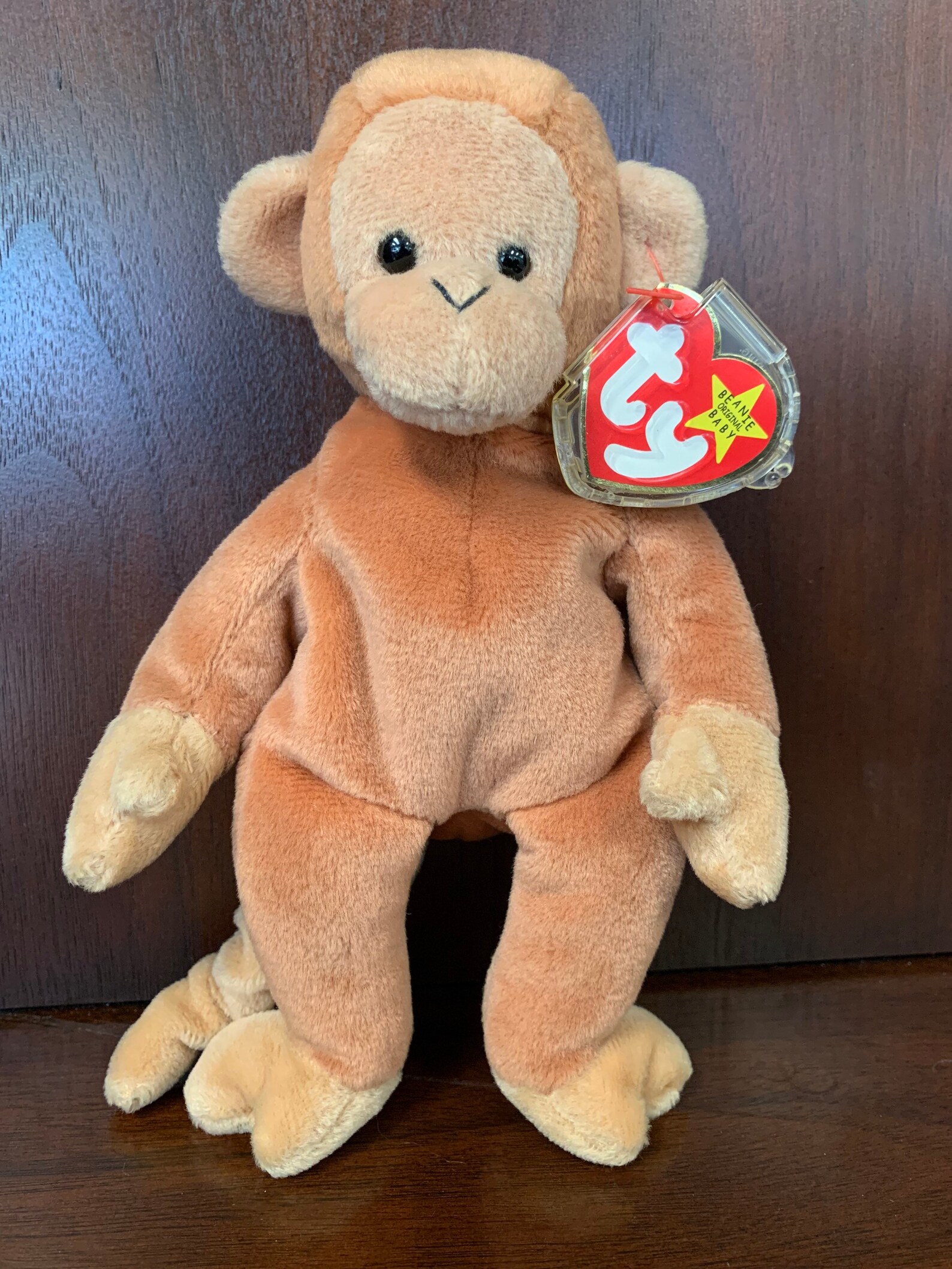 Bongo Ty Beanie Baby: MINT Condition Bongo Monkey with ERRORS | Etsy