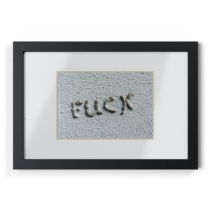Express yourself - F*ck in Black