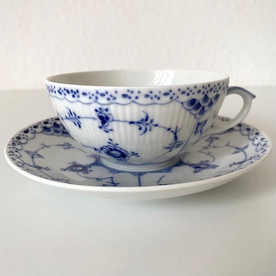 Price is for 1 Cup and 1 Saucer. Large Royal Copenhagen Tea Price is for 1 Cup and 1 Saucer. Large Royal Copenhagen Tea