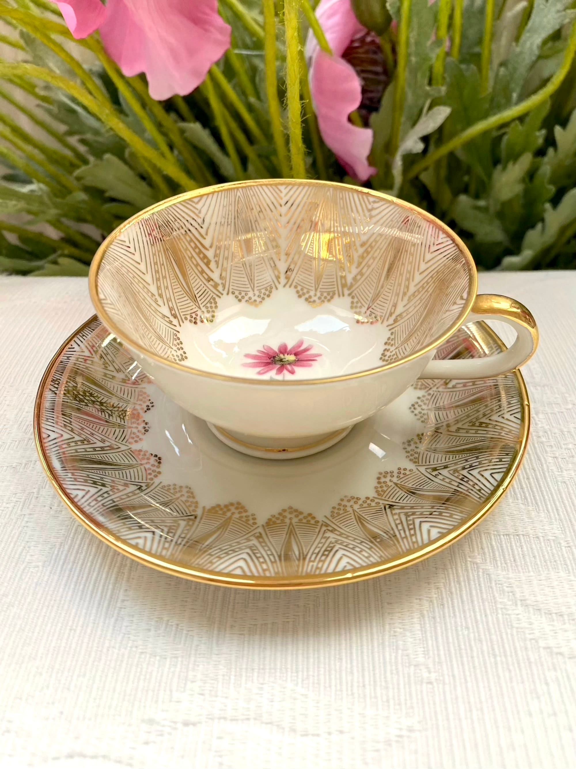 Bavaria・Elfenbein陶磁器☆C&S&ケーキ皿トリオ☆3点セット Bavaria・Elfenbein陶磁器☆C&S&ケーキ皿トリオ☆3点セット