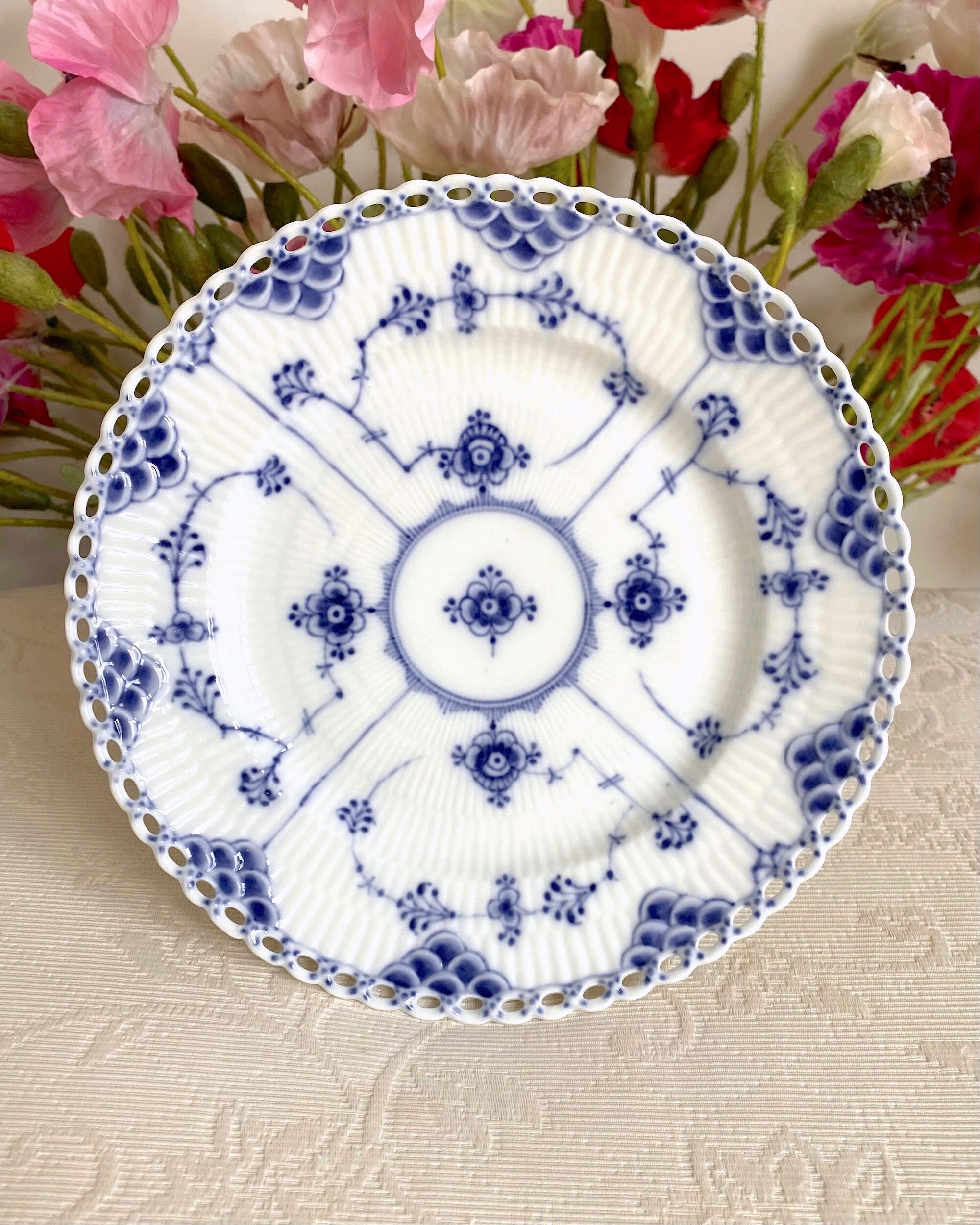 ロイヤルコペンハーゲン 1920年製 プレート ランチョン プレート 直径 20 cm アンティーク 1880-1920 年代