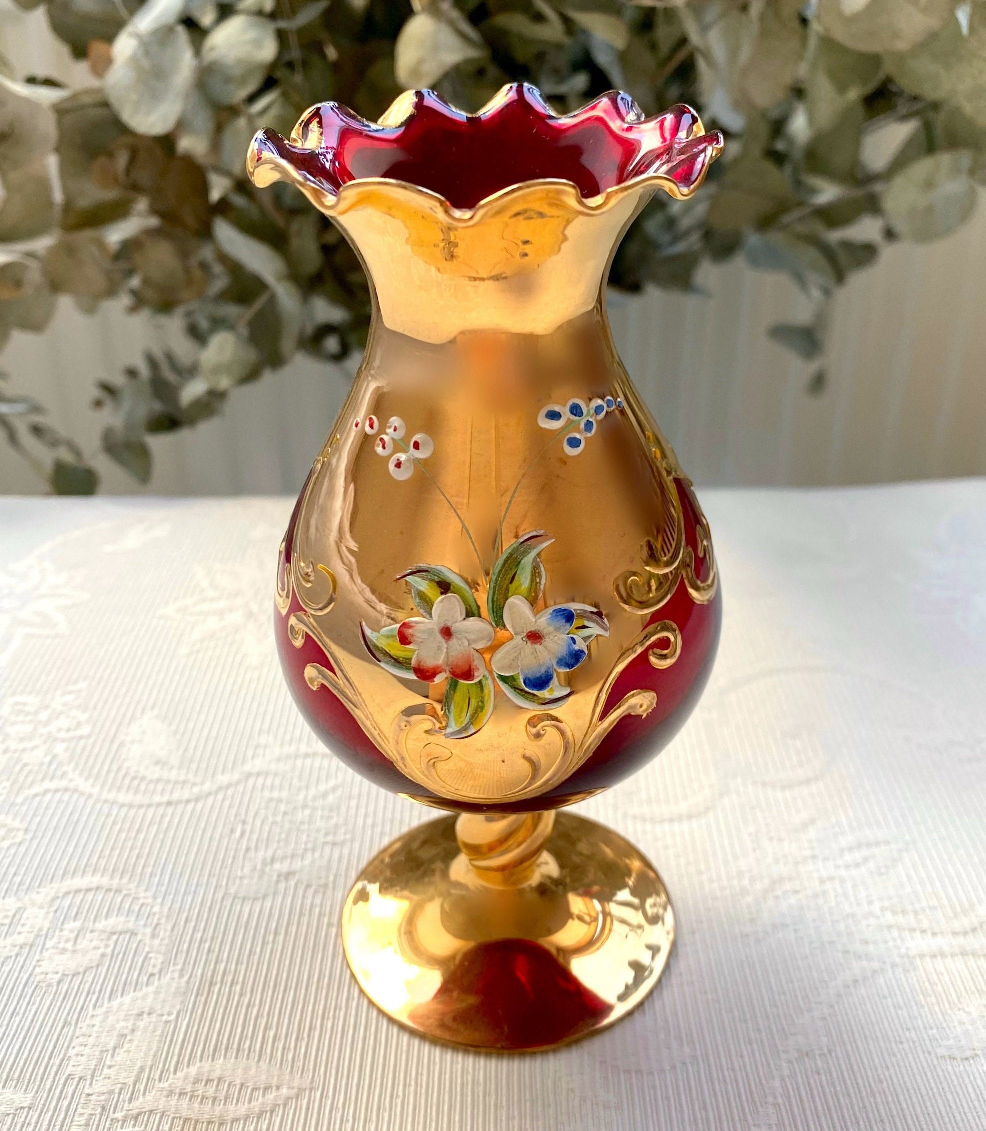 Gold italian vase - Etsy 日本 Gold italian vase - Etsy 日本