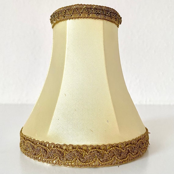 Pastel yellow lamp on sale shade