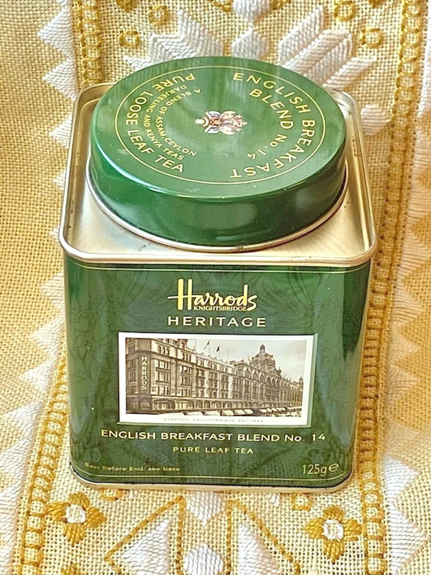 Harrods Tea Tin 