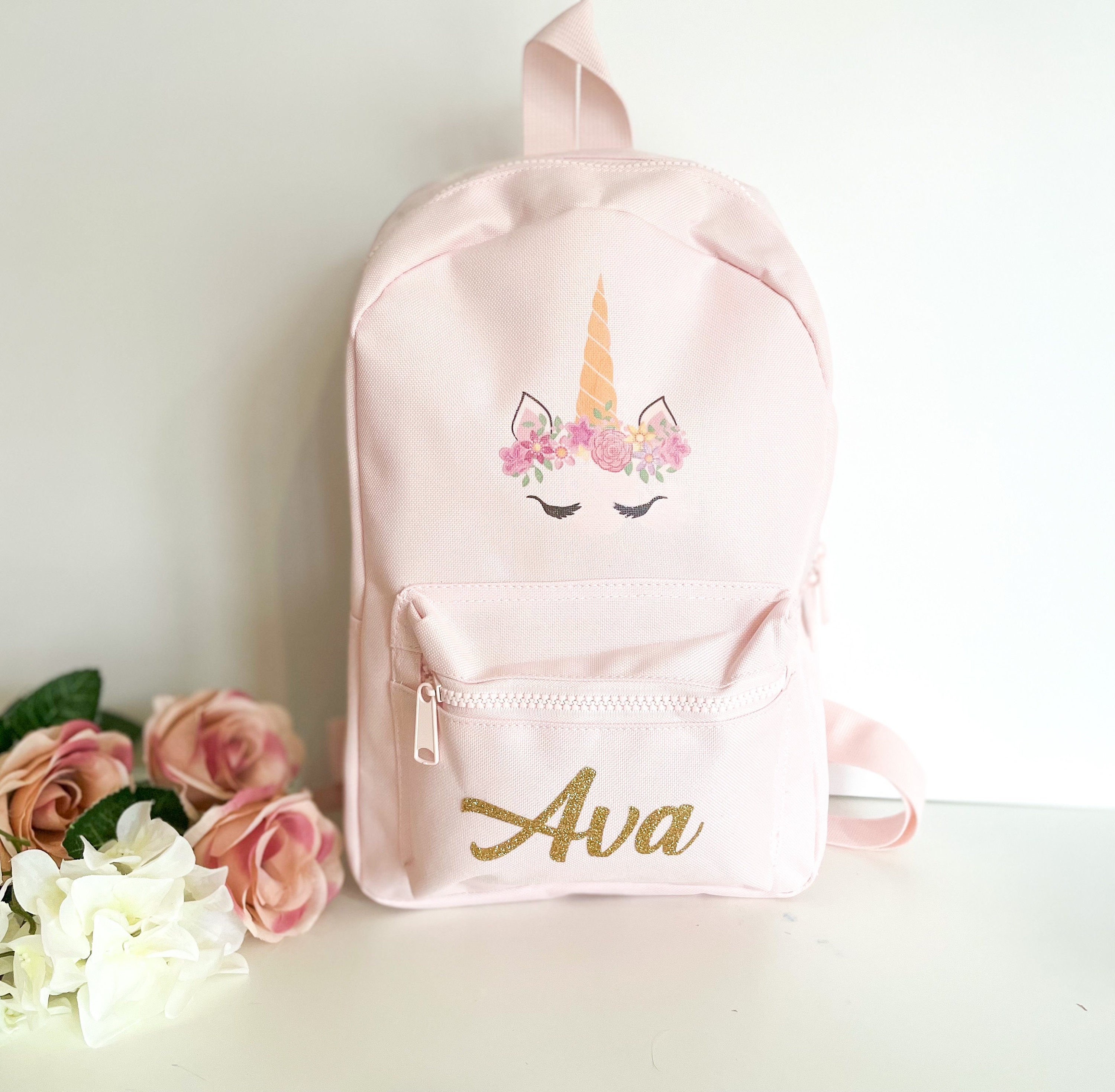 Personalised name bag toddler bag creche bag baby bag Etsy
