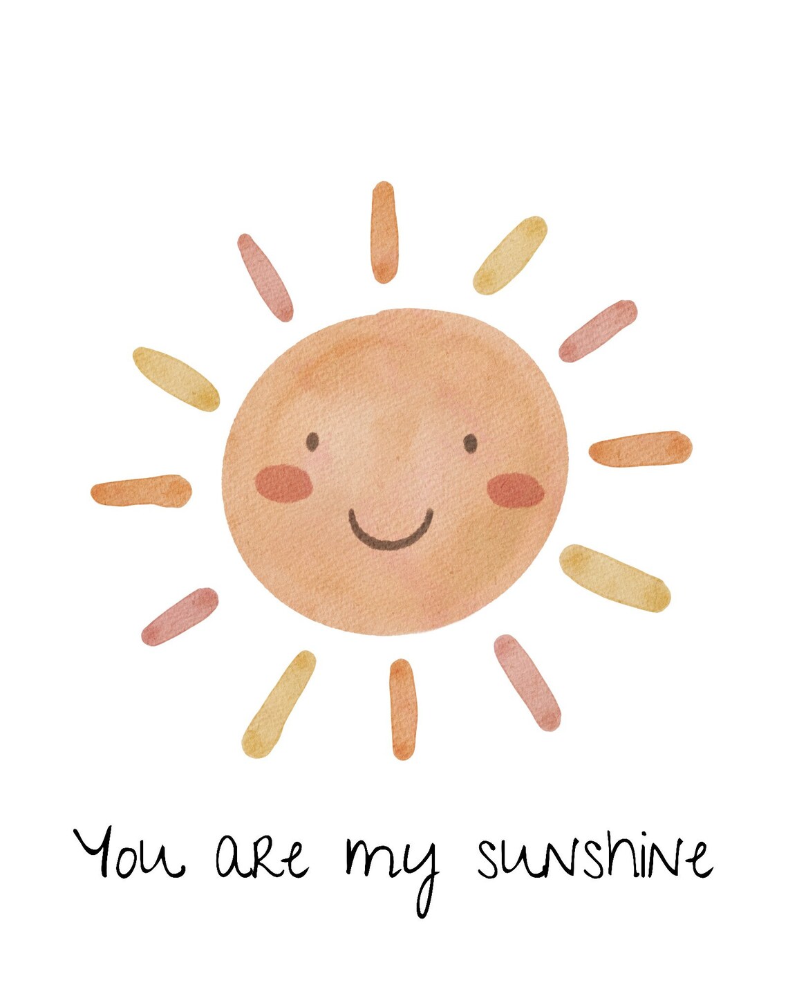 Printable You Are My Sunshine