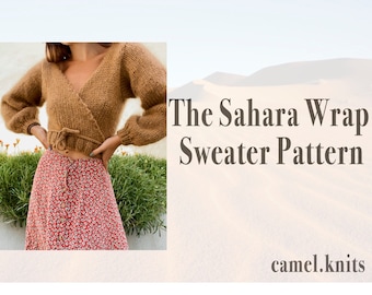 Sahara Wrap Sweater Pattern