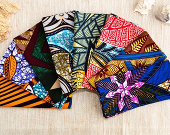african dinner napkins, cloth napkins colorful, wax print 100% cotton napkins
