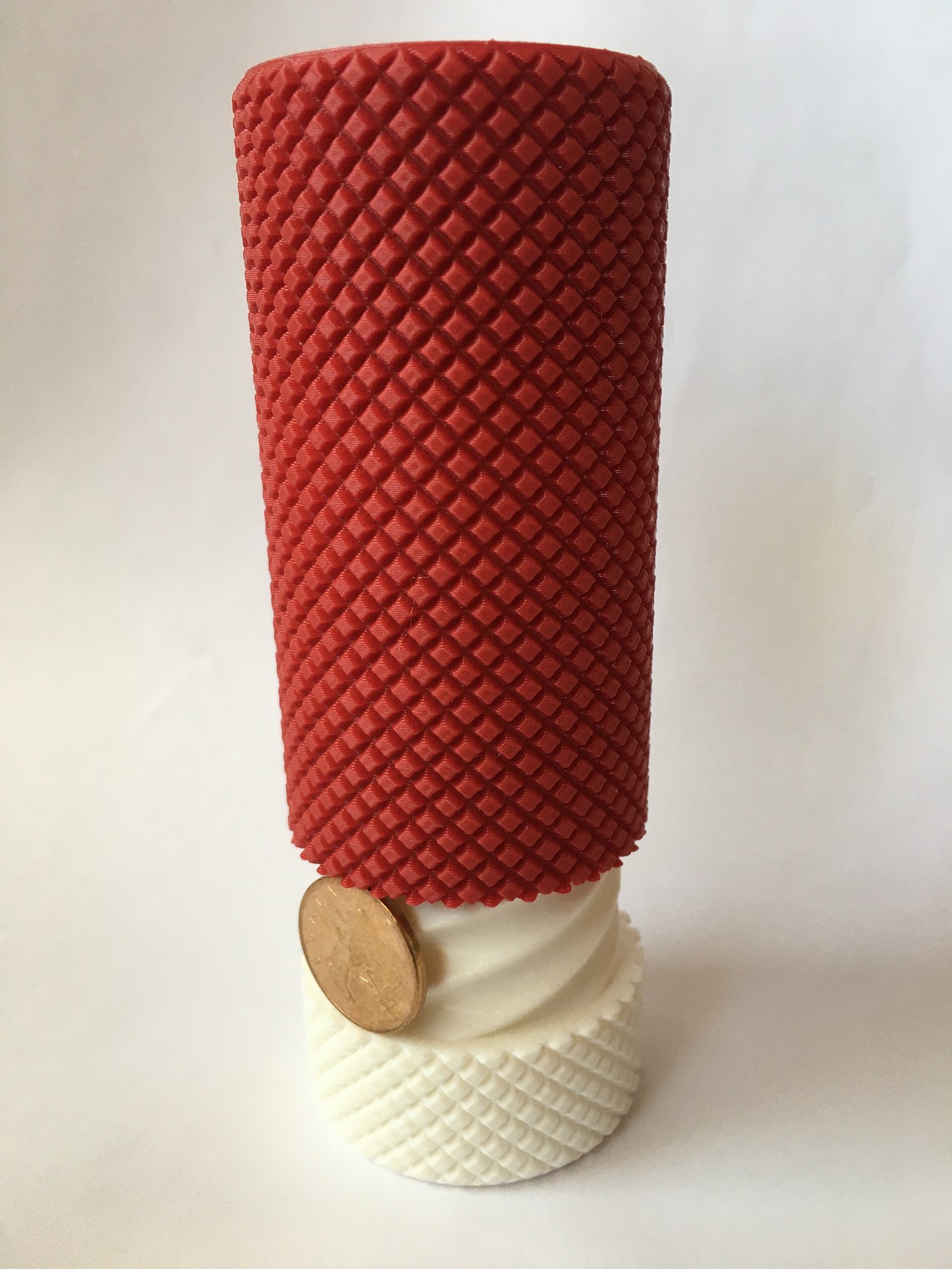 Knurled Cylinder Twist Container Fidget Toy Etsy