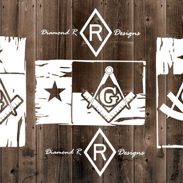 Masonic Texas Past Master Svg Etsy