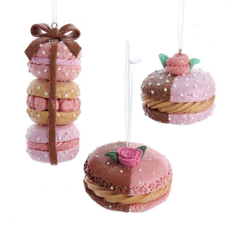 Kurt Adler Claydough Macaroon Christmas Ornament - Thumbnail 2