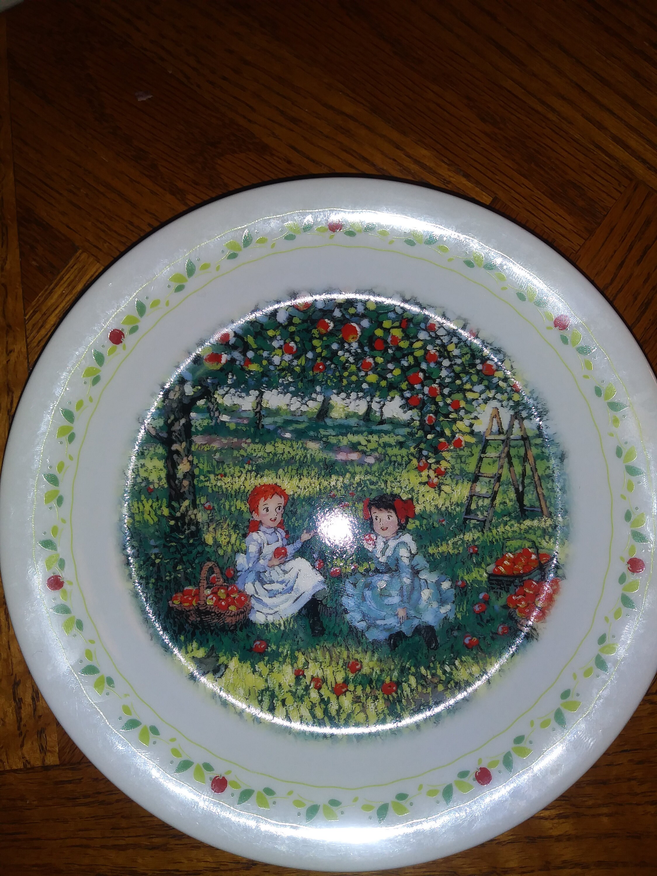 Anne of Green Gables Collectible Plate Etsy