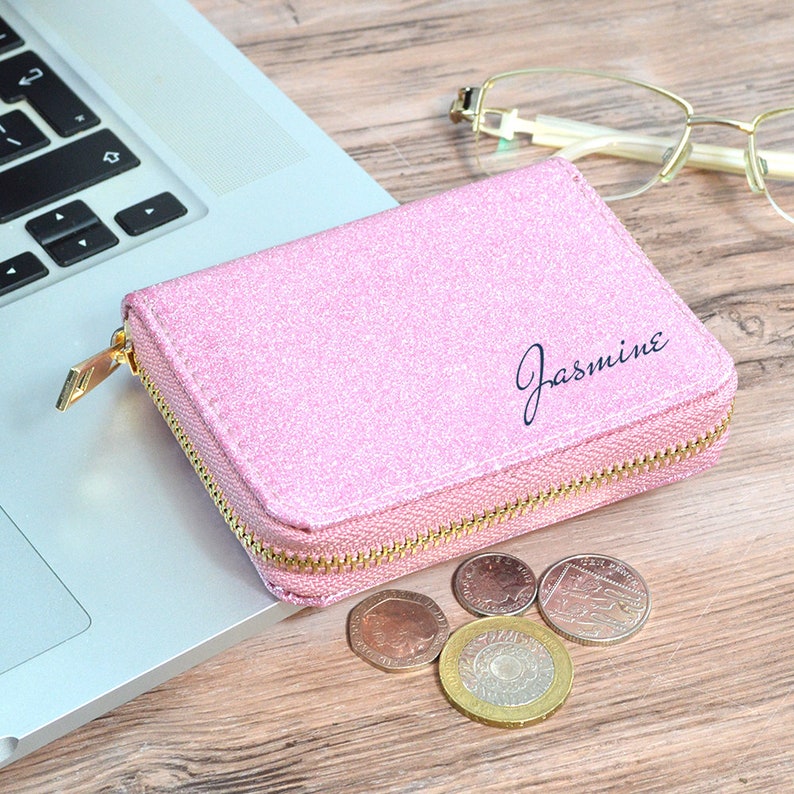 Personalised Small Coin Purse for Girls Pocket Wallet Women Etsy