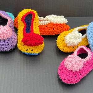 Baby-toddler Crochet slippers