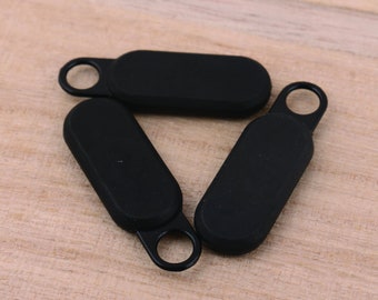 Metal matte black zipper pulls for metal zipper teeth replacement bag hardware DIY handwork bag wallet luggage accessory