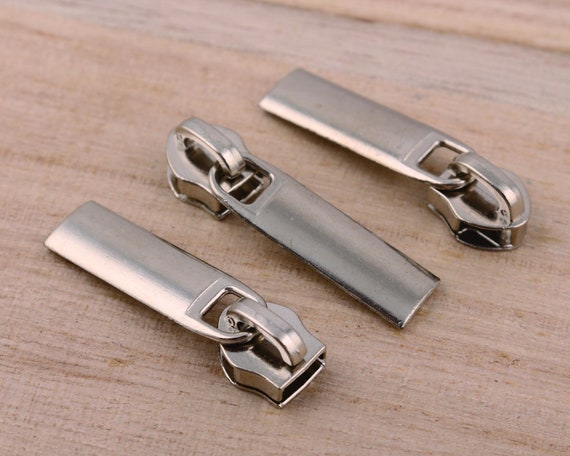 Metal 5 Zipper Head Silver Zipper Slider Head for Zipper 