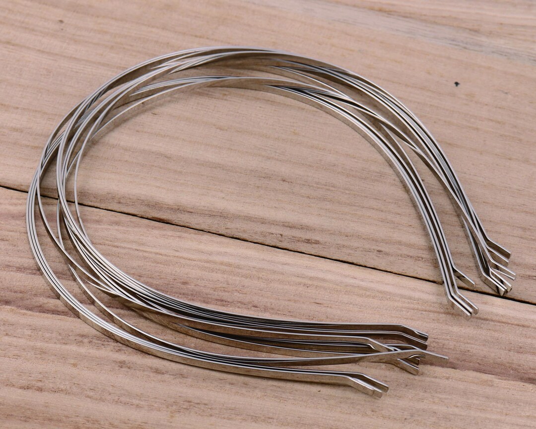 Metal Headbands 3mm Width Hair Hand Hair Head Bands Plain Etsy