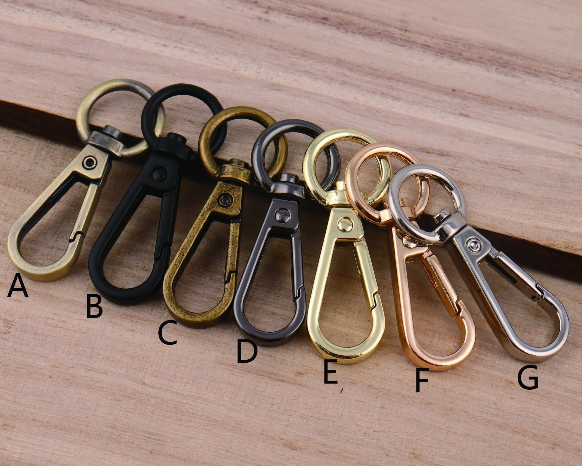 5 Keychain With Lobster Clasp,key Ring With Swivel Clasp,keychain Hook,split  Ring,key Holder,swivel Clip,key Ring Clasp,charms Keychain 