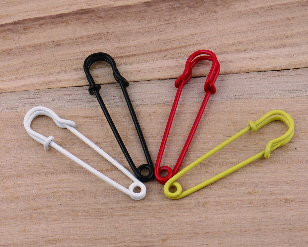 250mm Length Metal Safety Pins Brooch Pins Metal Pin Etsy