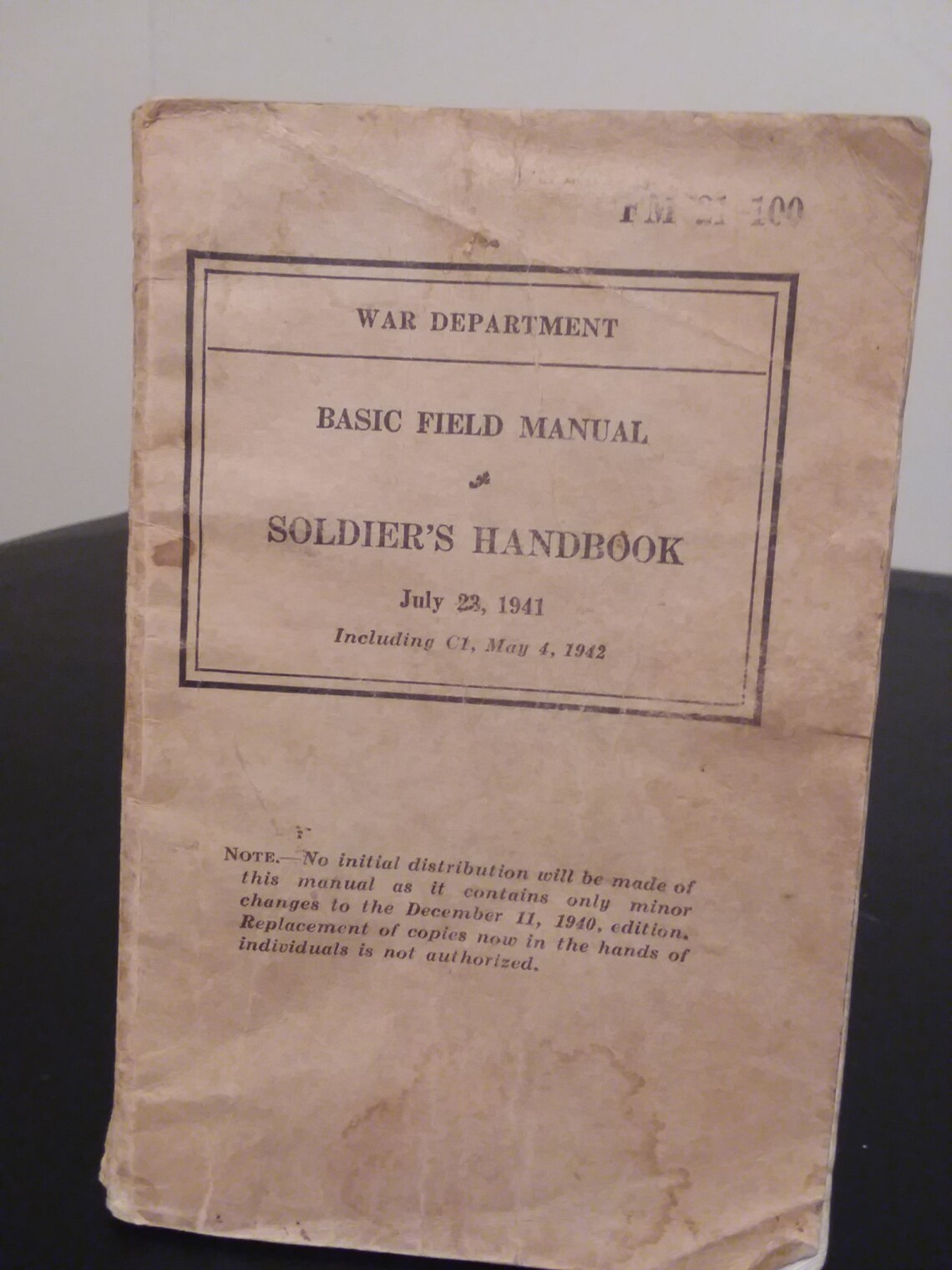 Basic Field Manual ARMY SOLDIERS HANDBOOK July 23 1941 Etsy