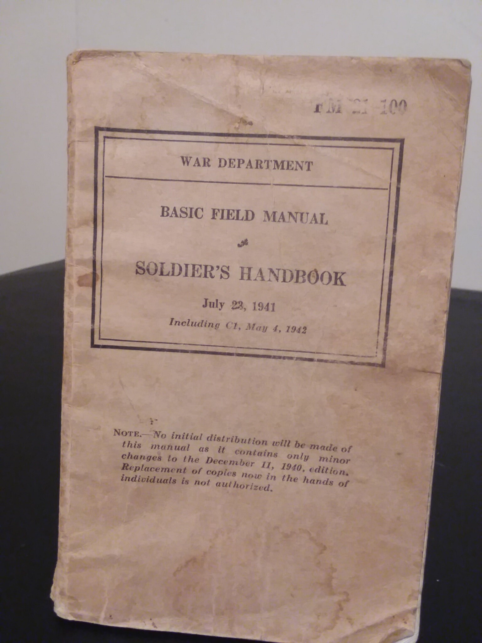 Basic Field Manual ARMY SOLDIERS HANDBOOK July 23 1941 Etsy
