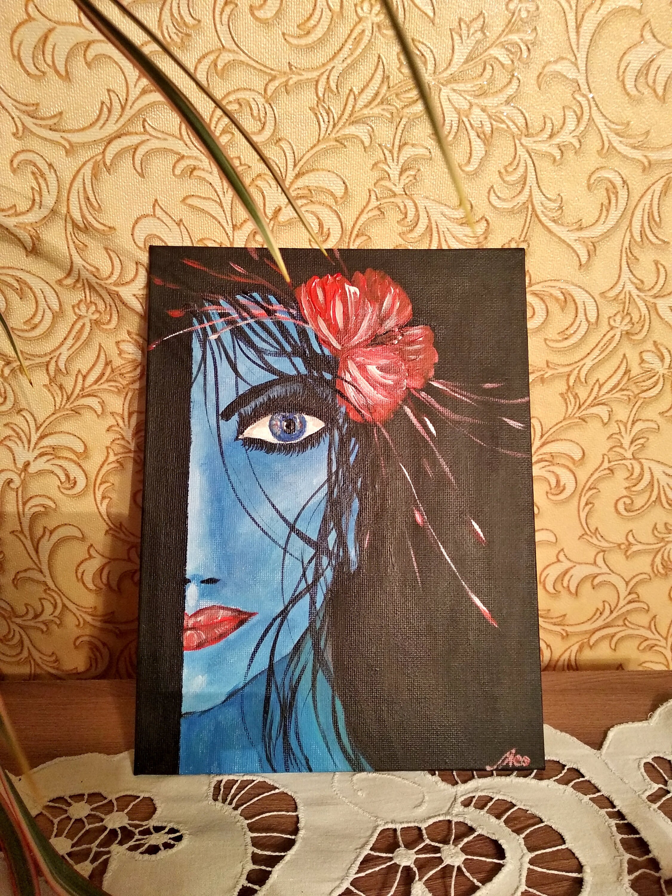 Blaue Frau Bild: A Masterpiece of Modern Art