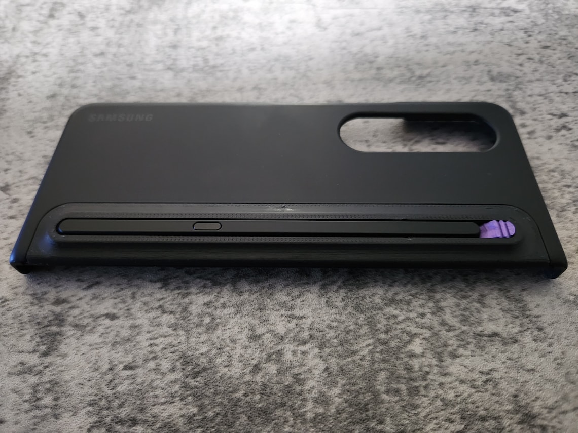 Fold 4 3d PRINTED Slim S Pen Holder Attachment Etsy