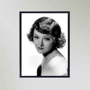 Myrna Loy (1930’s) Print Poster Picture Gift Wall Art In Various Sizes Unframed