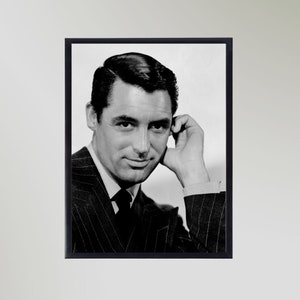 Cary Grant (1940) Print Poster Foto Cadeau in verschillende maten, ingelijst