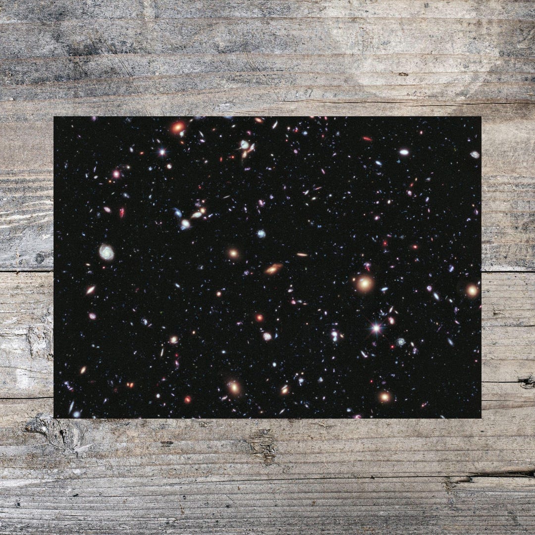 Hubble Deep Field Jigsaw Puzzle Astronomy 110/252/500/1000 Piece Custom ...