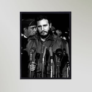 Fidel Castro Print Poster Picture Gift In Various Sizes Unframed