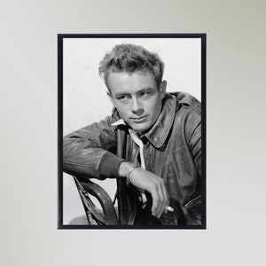 James Dean (1955) Print Poster Picture Gift In Various Sizes Unframed