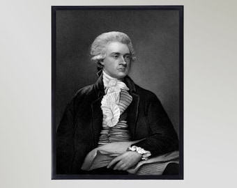 Thomas Jefferson Print Poster Picture Gift In Various Sizes Unframed