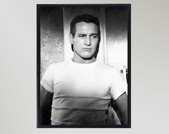 Paul Newman Print Poster Vintage Picture Gift In Various Sizes Unframed