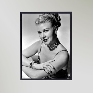 Ginger Rogers (1940’s) Print Poster Picture Gift In Various Sizes Unframed