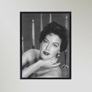 Ava Gardner Print Poster Picture Gift Wall Art In Various Sizes Unframed