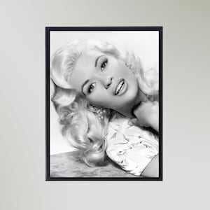 Jayne Mansfield print poster foto cadeau in verschillende maten niet ingelijst