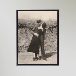 Bonnie & Clyde (1934) Druck Poster Bild Geschenk in verschiedenen Größen ungerahmt