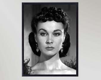 Vivien Leigh Print Poster Picture Gift Wall Art In Various Sizes Unframed