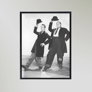 Laurel & Hardy Stampa Poster Immagine Regalo In Varie Dimensioni Senza Cornice