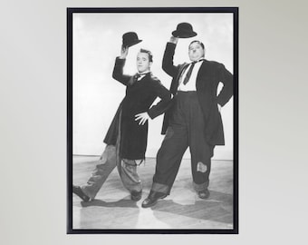 Laurel & Hardy Print Poster Picture Gift In Various Sizes Unframed