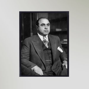 Al Capone (1930) Print Poster Picture Gift In Various Sizes Unframed