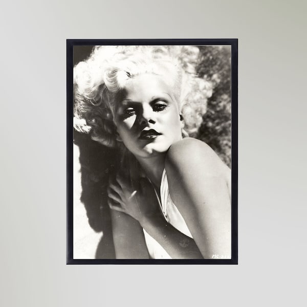 Jean Harlow (1933) Print Poster Vintage Picture Gift In Various Sizes Unframed